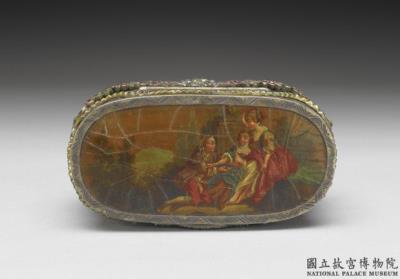 图片[3]-Lacquered silver snuff box inlaid with gemstones, France, ca. 1767-China Archive